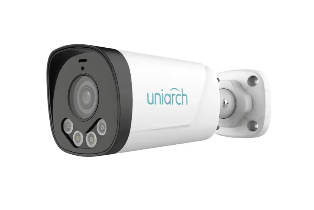  UNIARCH Cámara IP Bala IPC-B233-APF40W PoE 3MP Visión Nocturna Dual 30m Audio IP67 ONVIF