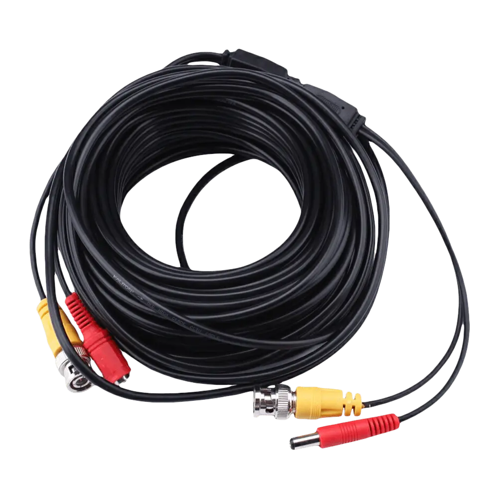 Cable Coaxial 40 mts Poder y Señal